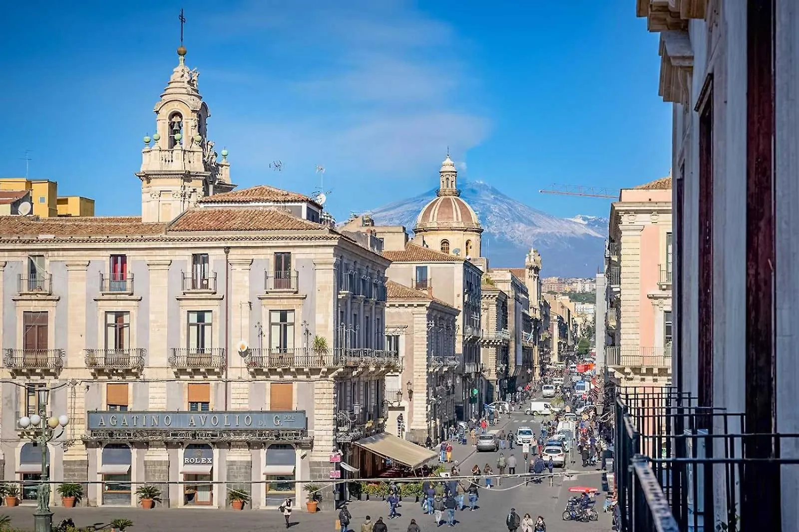Appartamento Esclusivo Con Vista Duomo E 5 Balconi Catânia